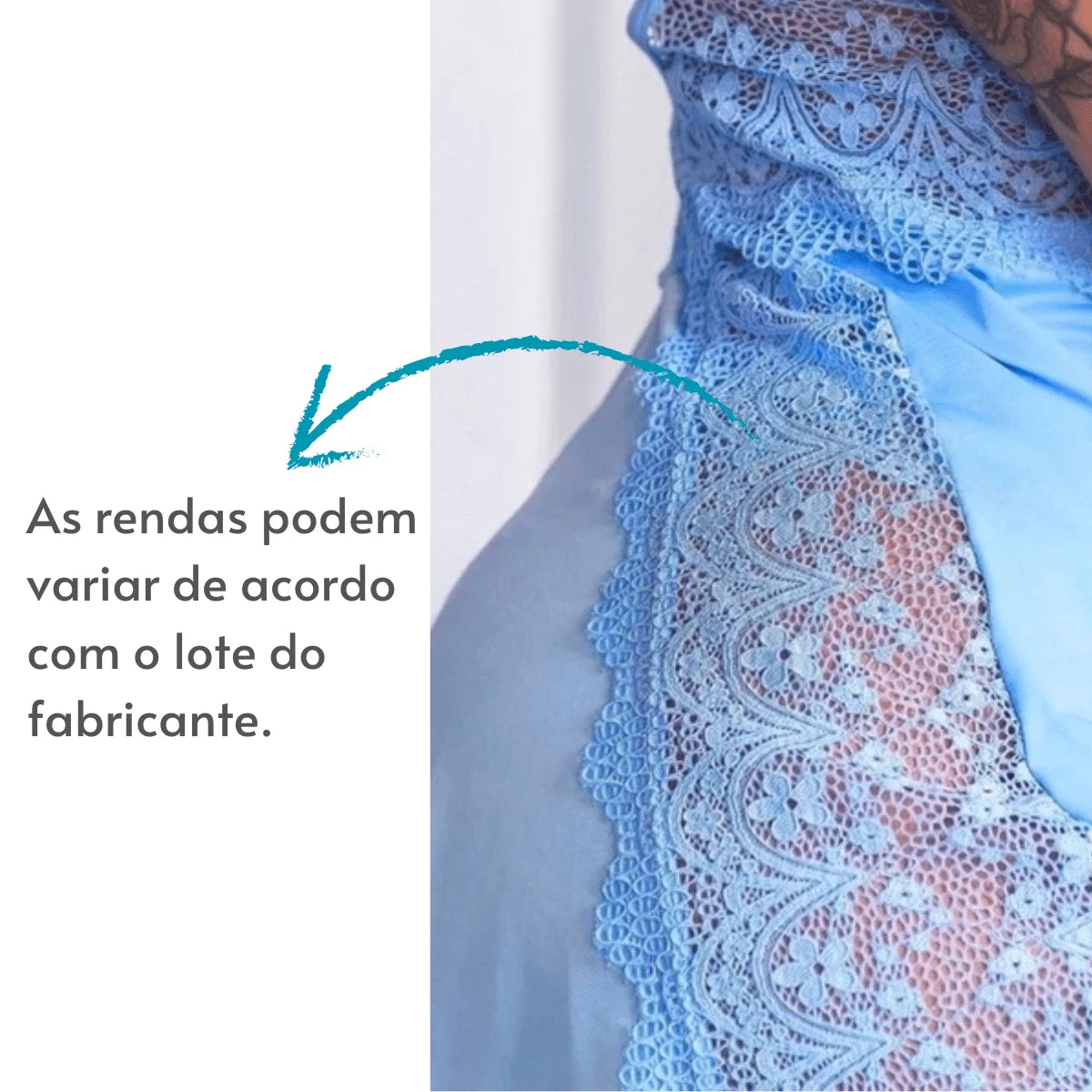 Vendedor Indicado
Camisola Sensual Alexis com Renda e Alça Cruzando as Costas