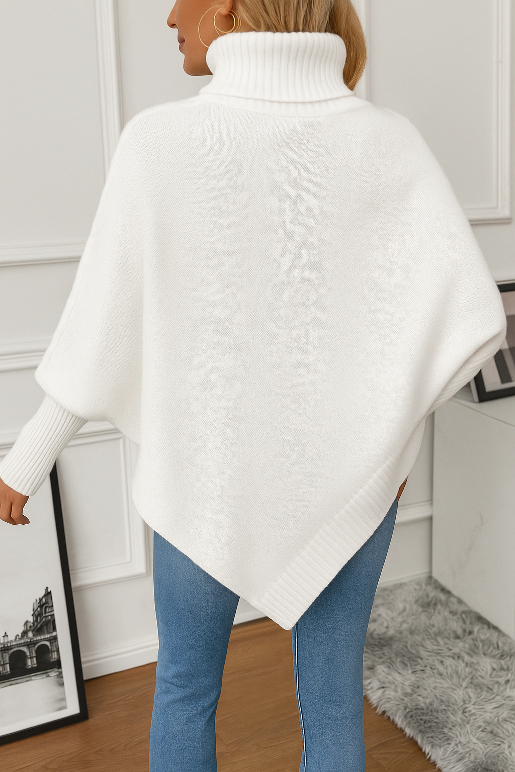 Suéter com Gola Aurora