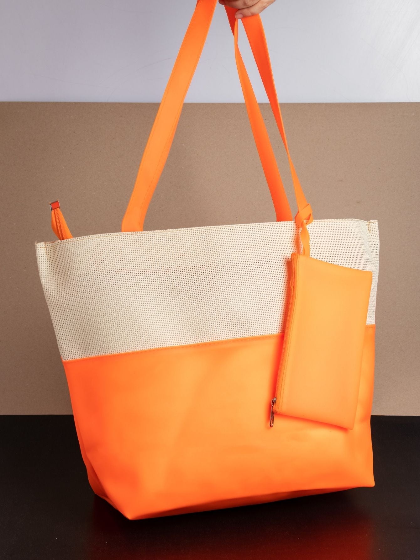 Bolsa de Praia Feminina Silicone Ipermeável com Necessaire