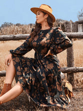 Vestido Feminino Longo Boho Chic Estampado Gabi