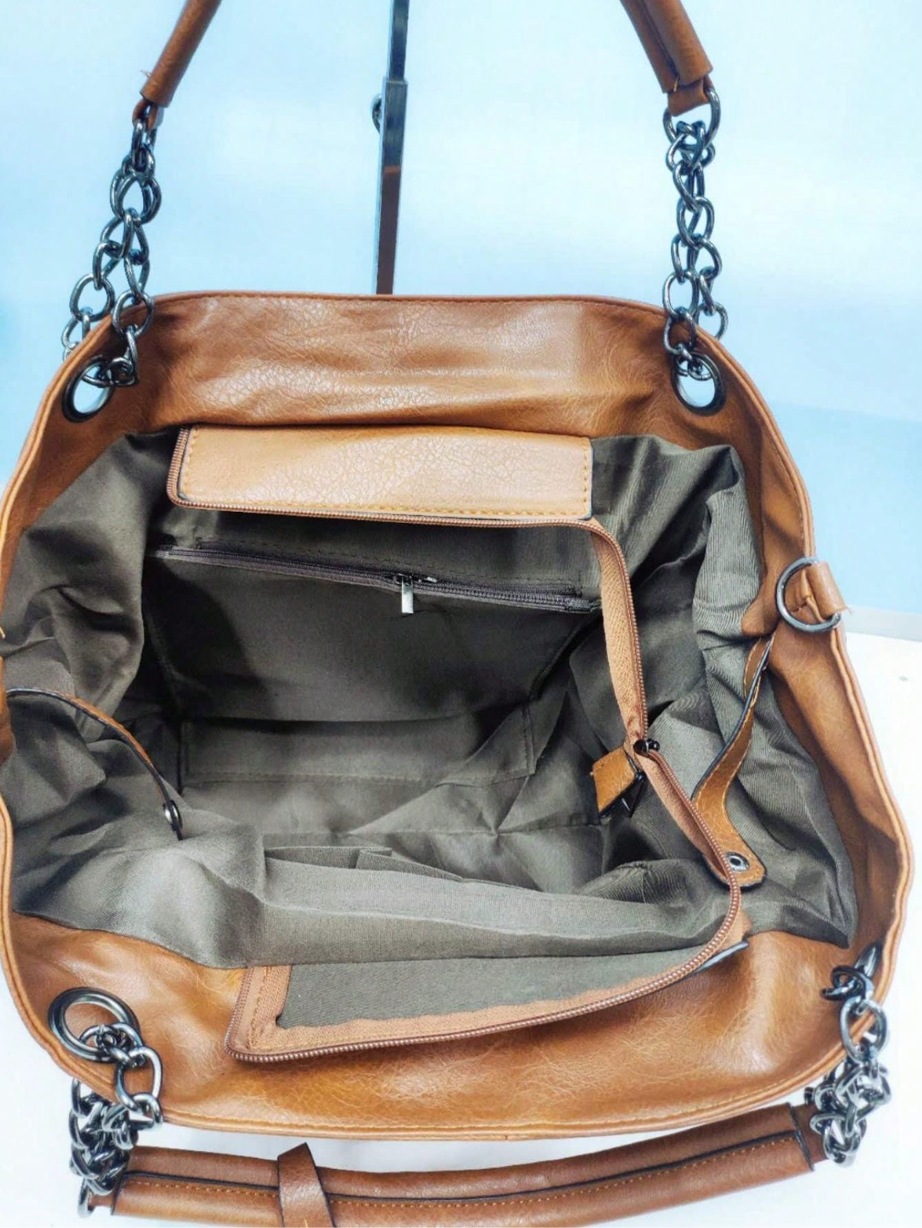 bolsa grande transversal Feminina bolsas/Bolsa Grande