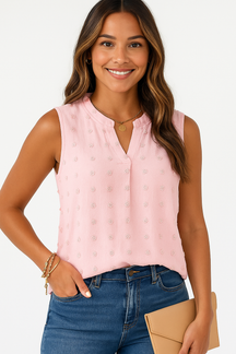 Blusa sem Mangas  Diva Maria