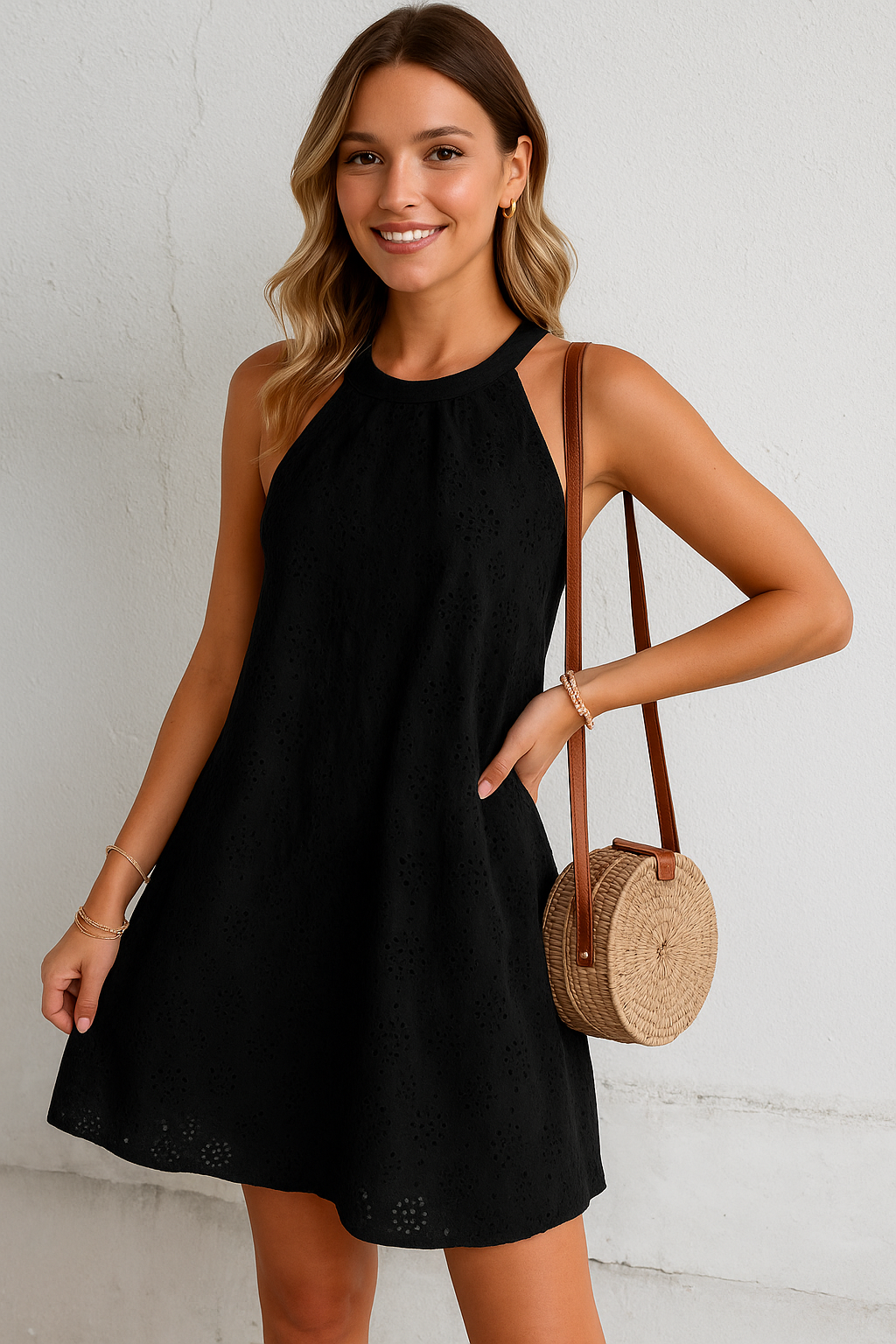 Vestido Midi Frente Única Elegancce