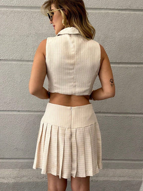 Vendedor IndicadoSHEIN EMILI CONJUNTO COLEGE CROPPED E SAIA COLEGIAL PREGAS