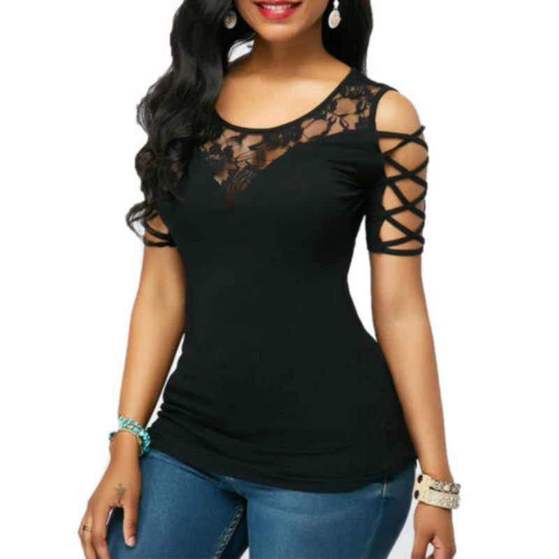 blusa casual, blusa feminina, Blusa gola redonda, Blusa de ombro, Blusa com botão, Baby look,