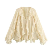Muyer plissado blusas femininas semi pura blusas casuais mulher primavera camisas de fadas e blusas para senhora manga longa topos mulher 2025