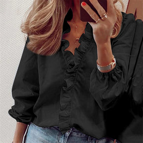 Plus size blusa feminina para outono inverno grande pulôver oversized manga longa camisas básicas camisetas roupas femininas